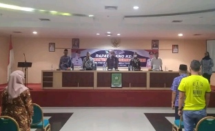 Pemkab Inhu menggelar acara Rapat Pleno pertama 1 Tim Percepatan Akses Keuangan Daerah (foto/int)